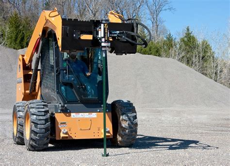 skid steer t post driver for sale|skid steer post driver reviews.